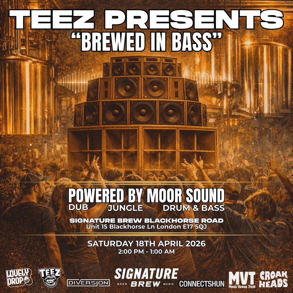 TEEZ Presents "Brewed in Bass" with Euphonique, Multiplex + More