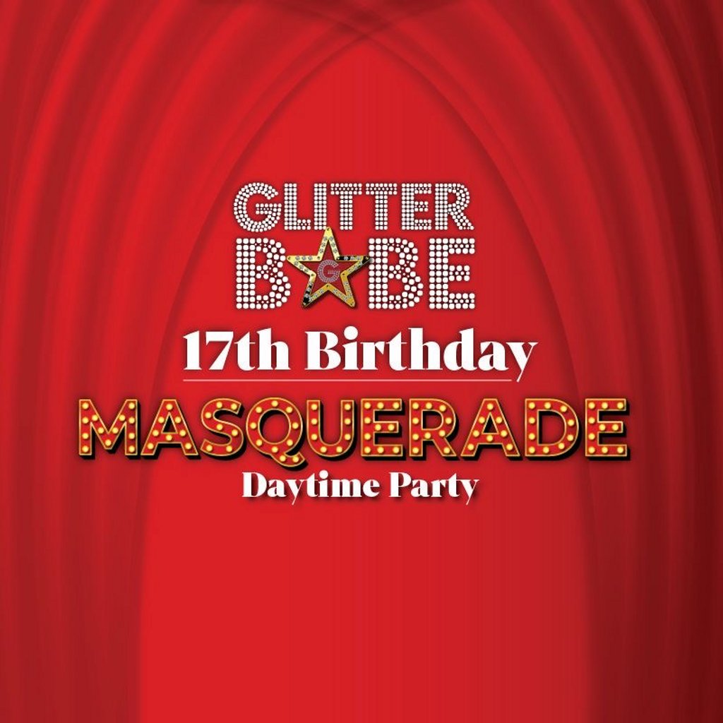 Glitterbabe 17th birthday masquerade daytime party
