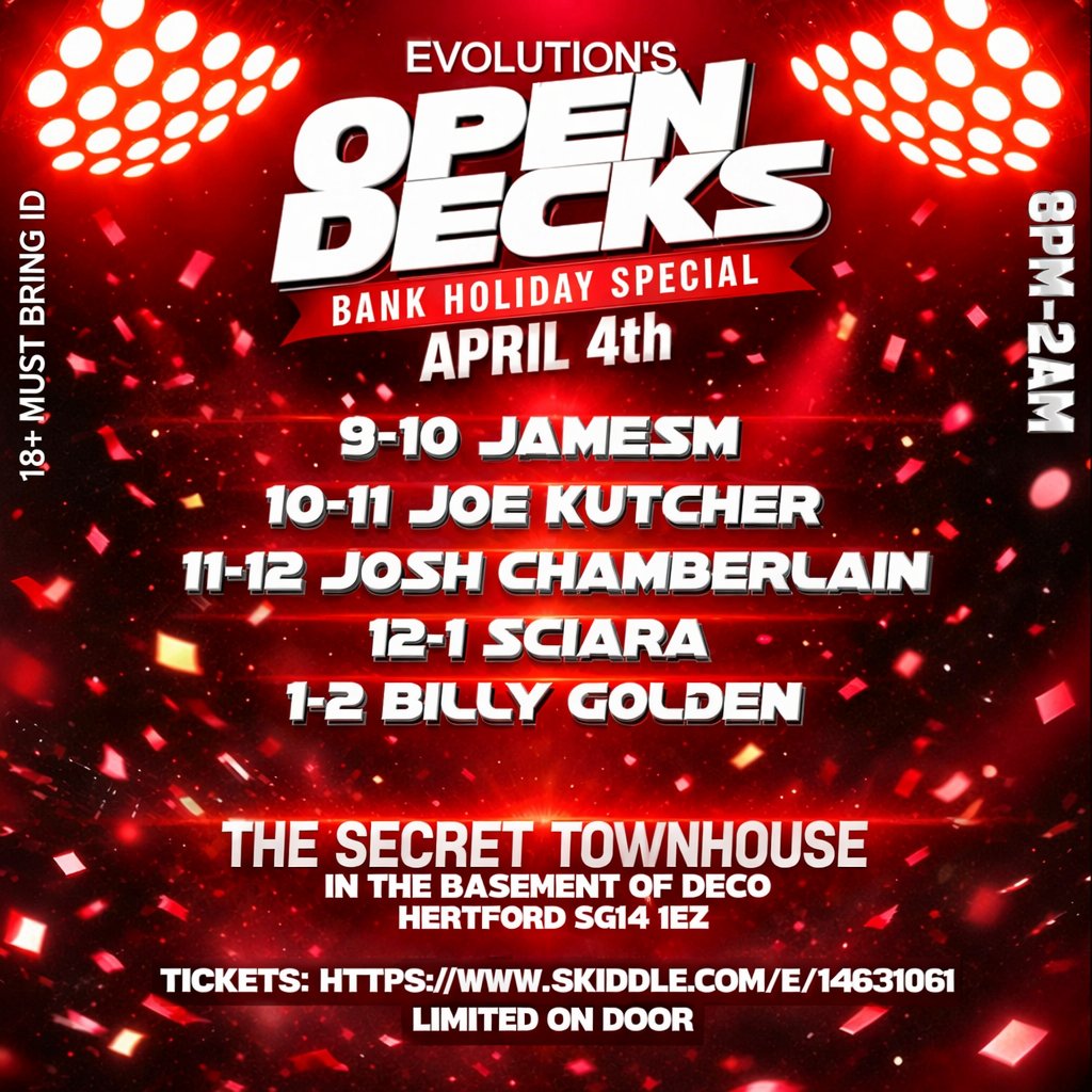 Evolution's OPEN DECKS