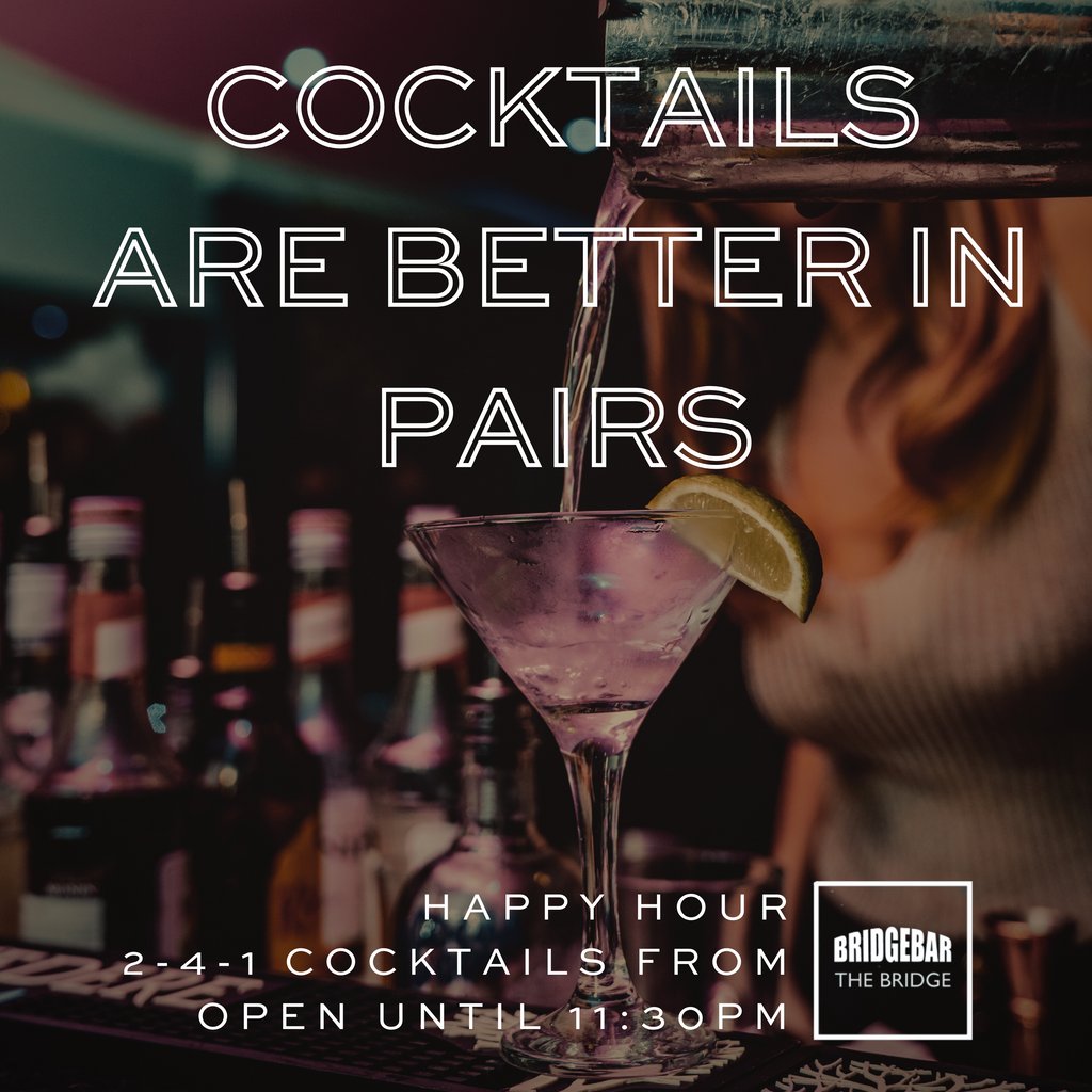 Bridgebar Presents: Friday Cocktail Club