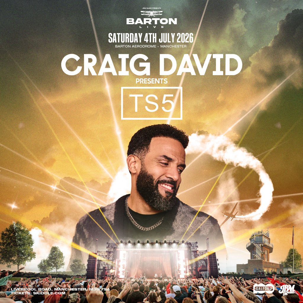 Craig David Presents TS5 | Manchester