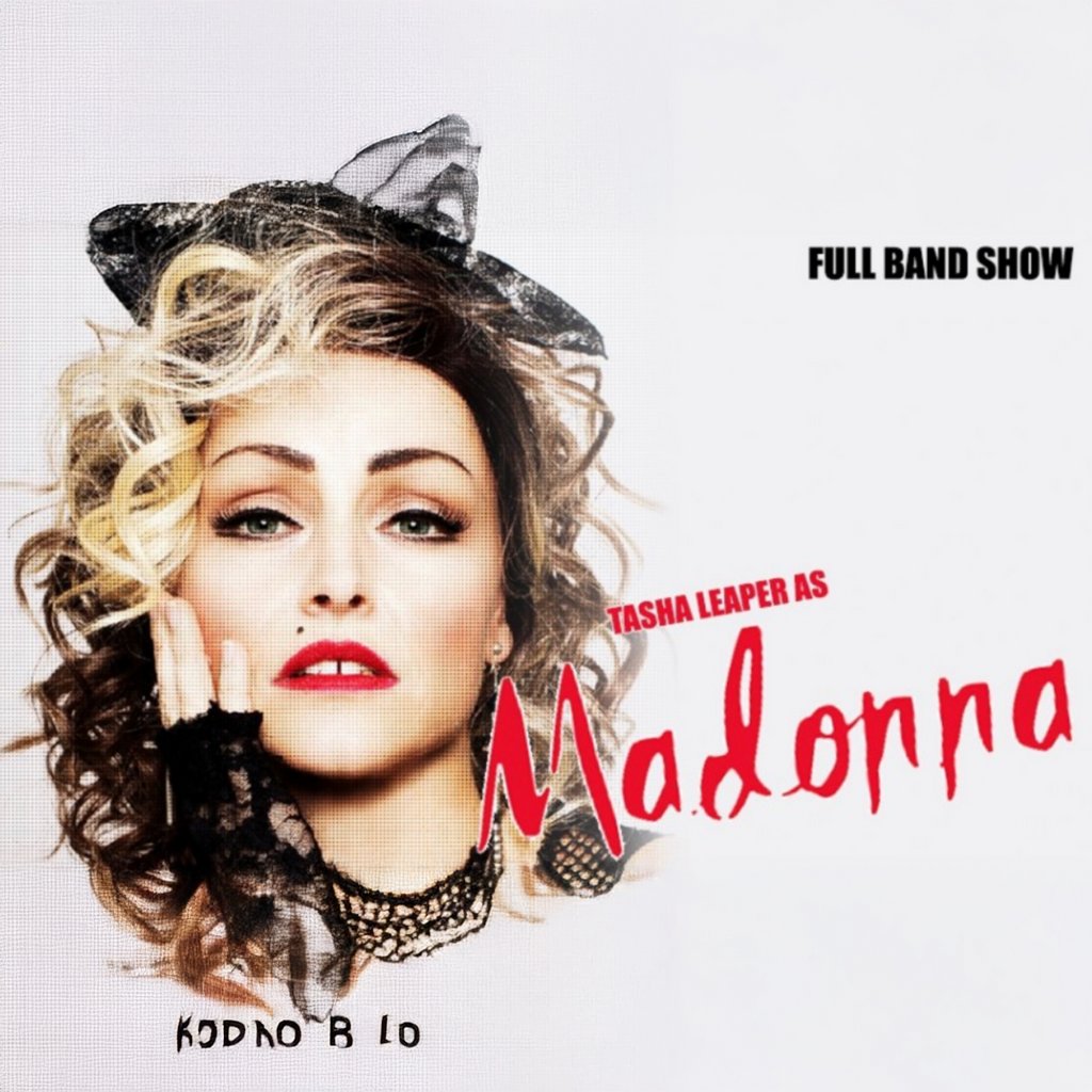 Tasha Leaper as Madonna with live band - Live at Empire Rochdale