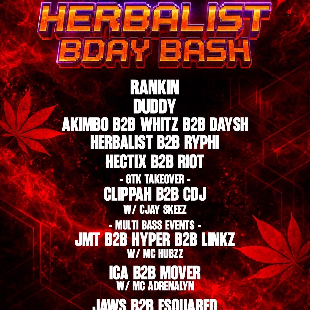 Herbalist bday bash