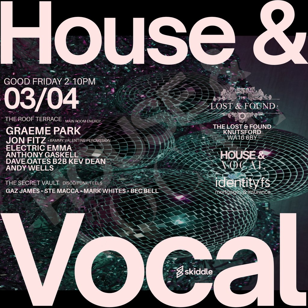 House & Vocal - Easter Brunch