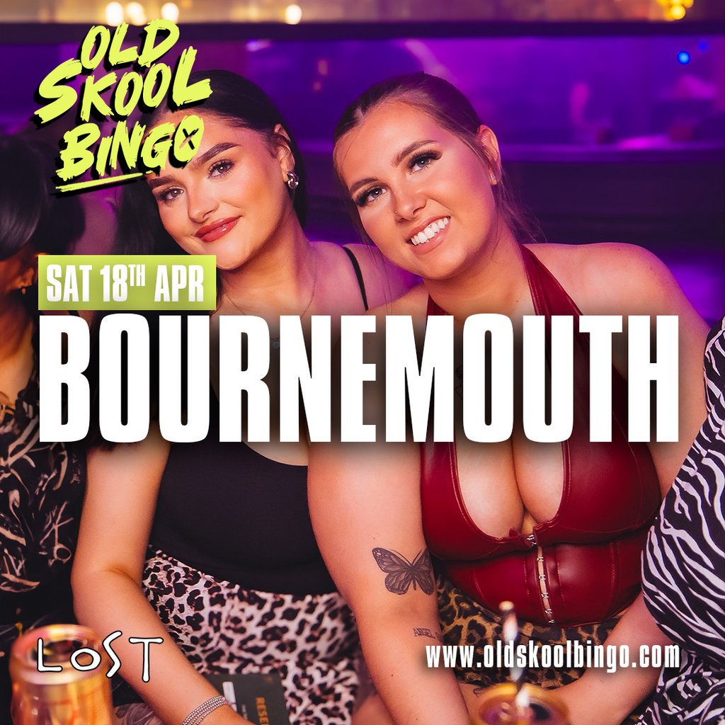 Old Skool Bingo Sat 18th April Bournemouth