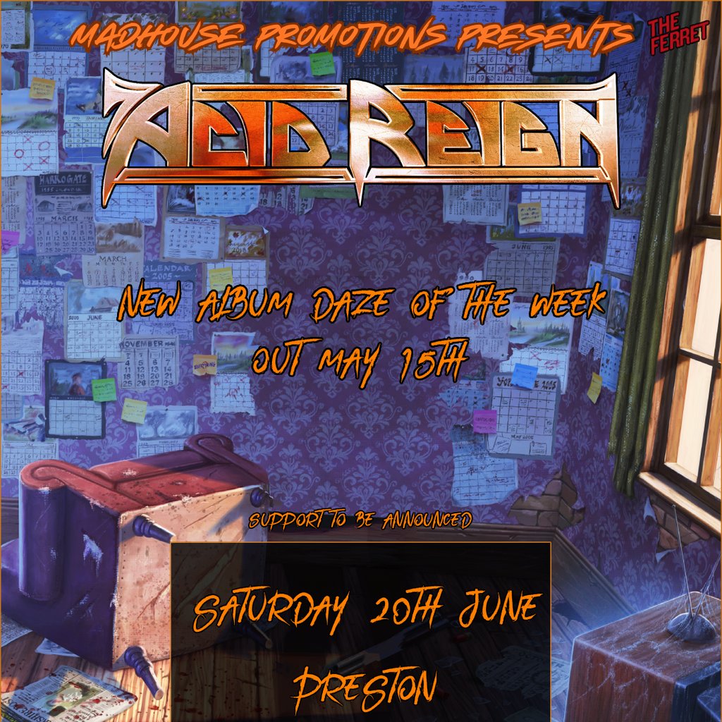 Acid Reign The Ferret Preston 20/06/2026