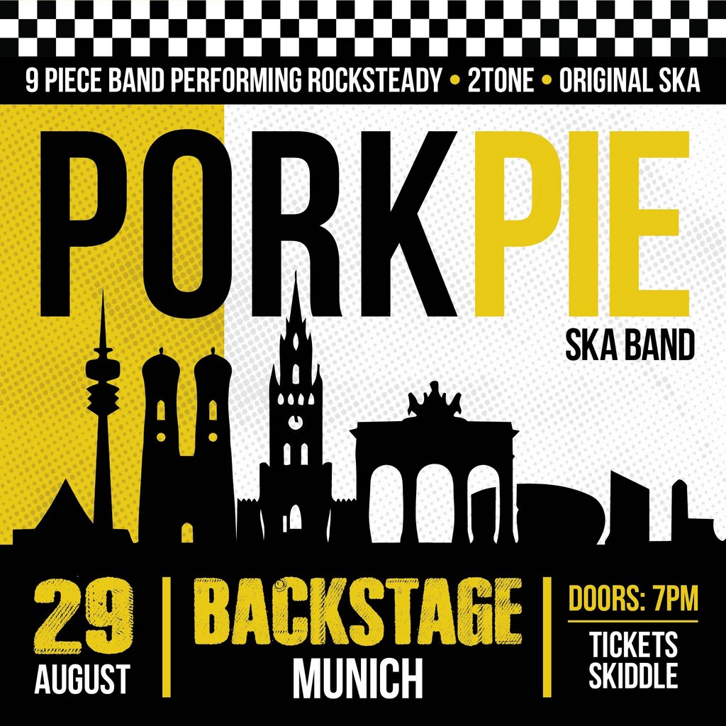 PorkPie Live at Backstage, Munich, Germany