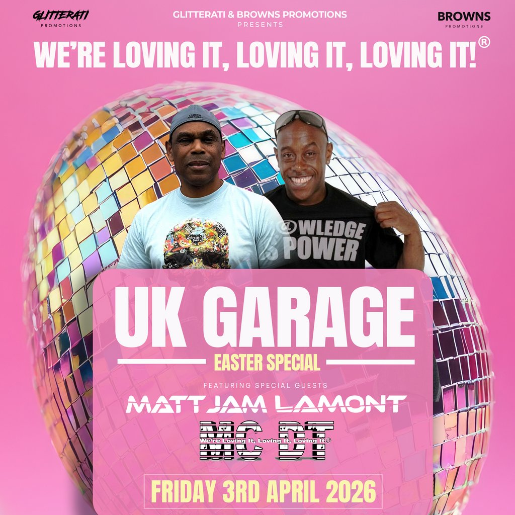 UK Garage easter Special Matt Jam Lamont & MC DT | Après