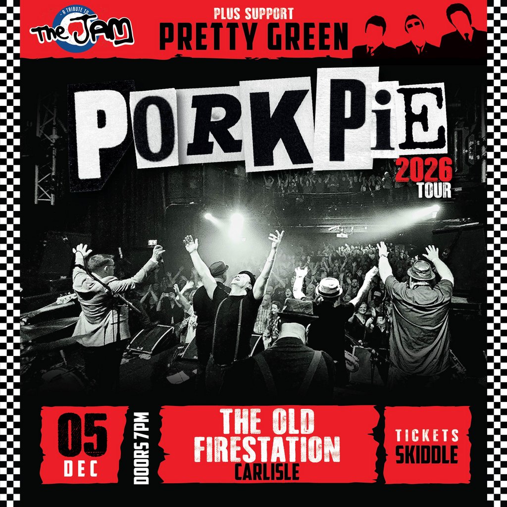 PorkPie Live plus Pretty Green (The Jam) at The Old Firestation