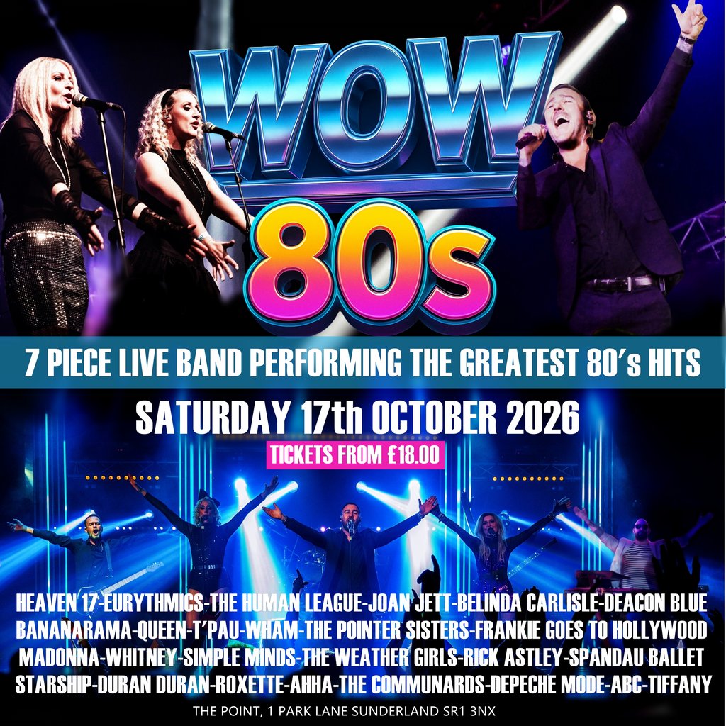WOW 80's live show