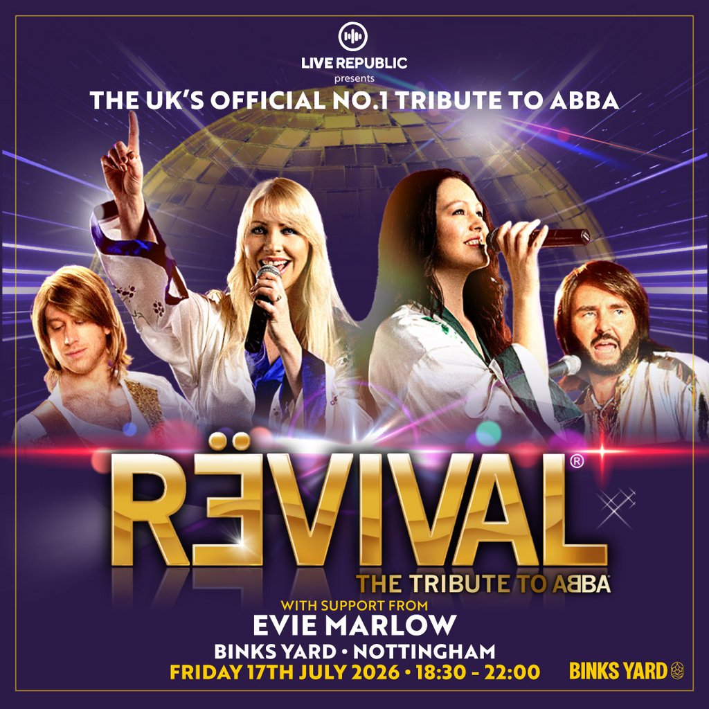 REVIVAL | Tribute to ABBA | Binks Yard