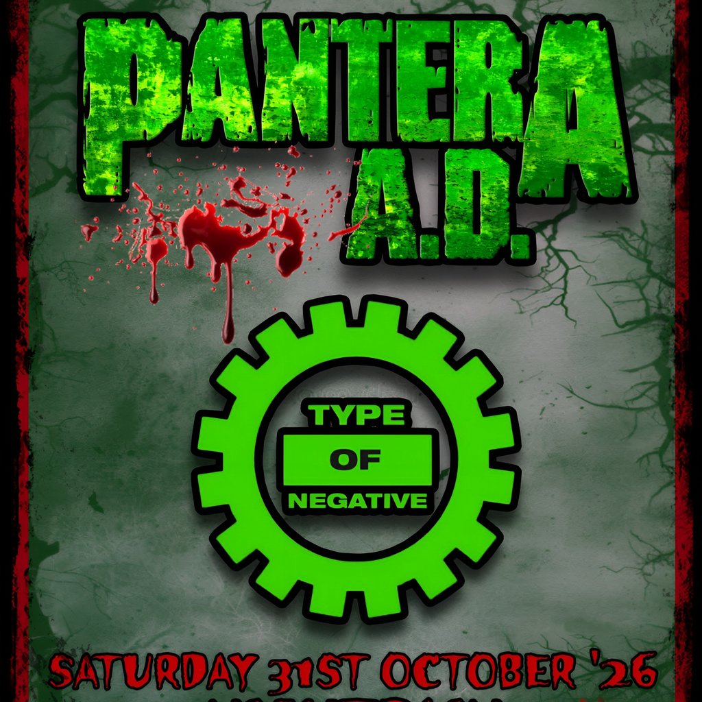 Type Of Negative + Pantera A.D. - Halloween Show