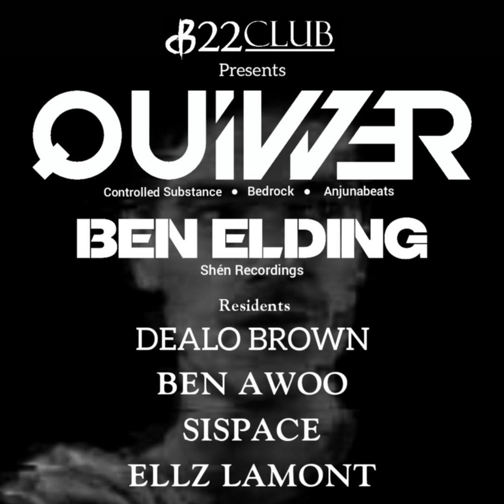 22Club Presents Quivver + Ben Elding