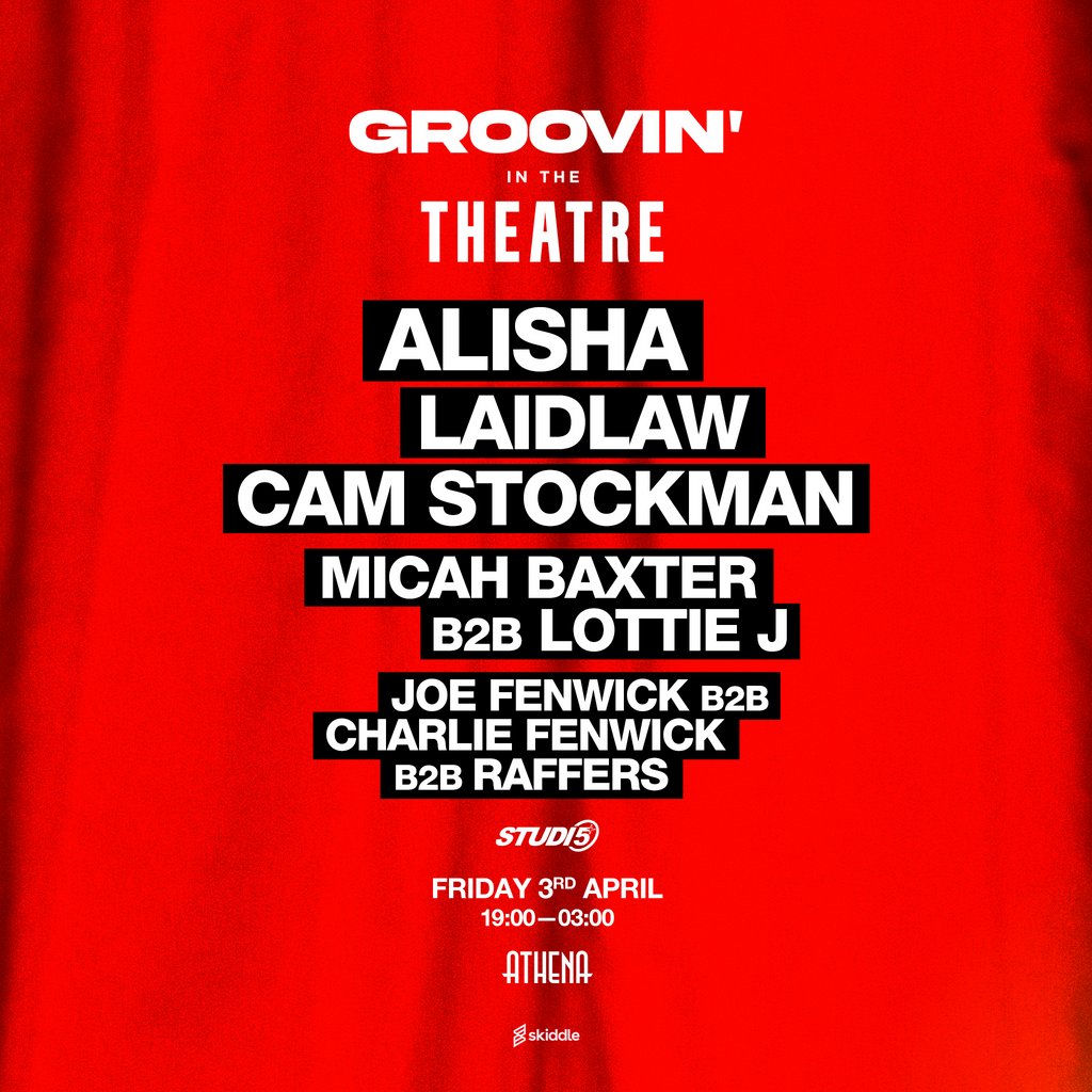 Groovin' in The Theatre: ALISHA, Laidlaw, Cam Stockman + more