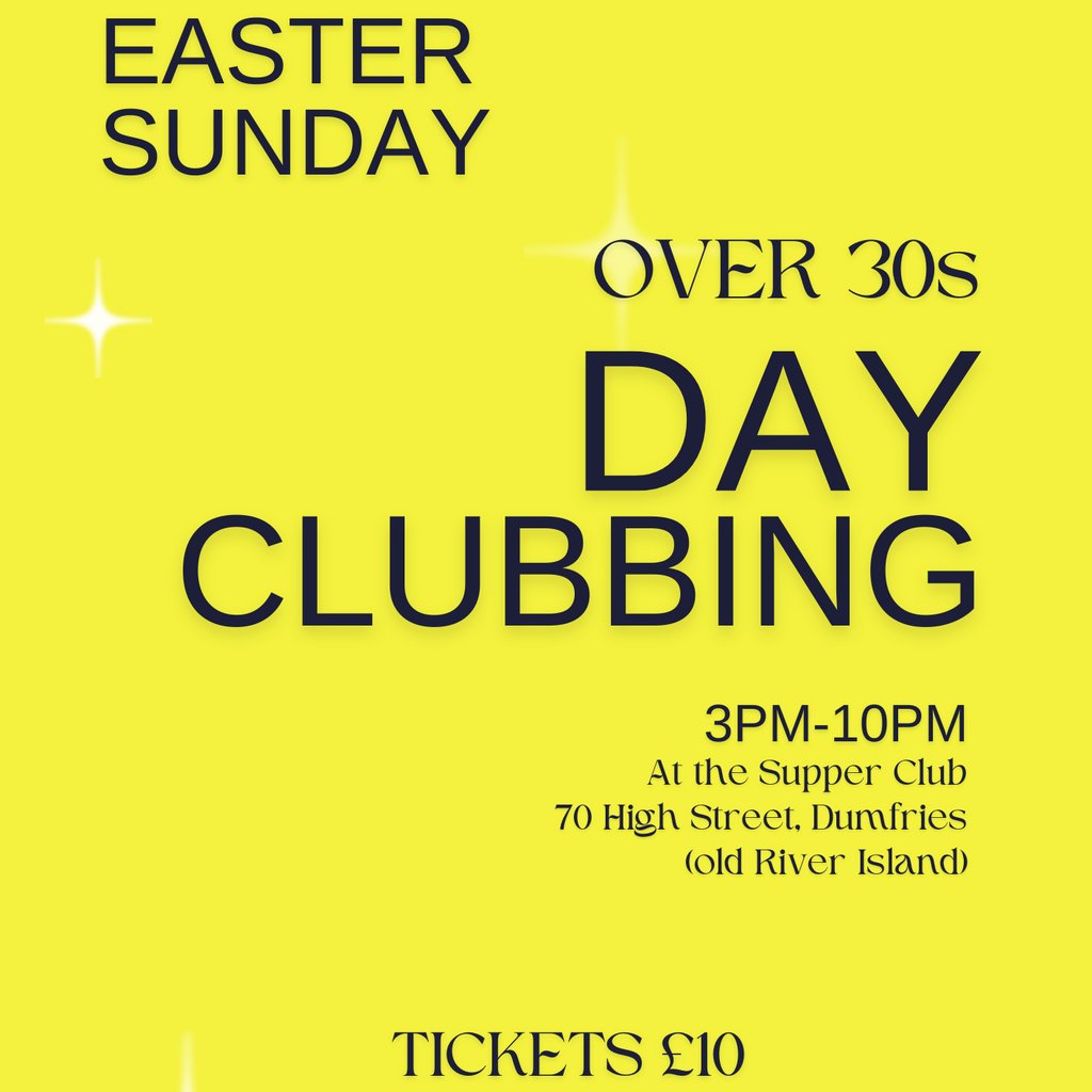 Funktion Over 30s Daytime Dancing Easter Sunday
