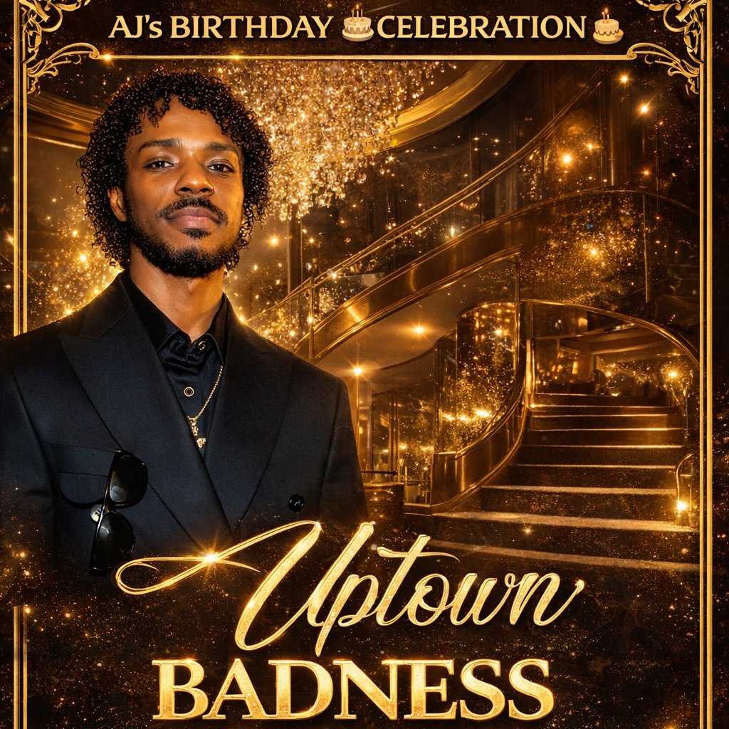 Uptown Badness AJ's Birthday 2026