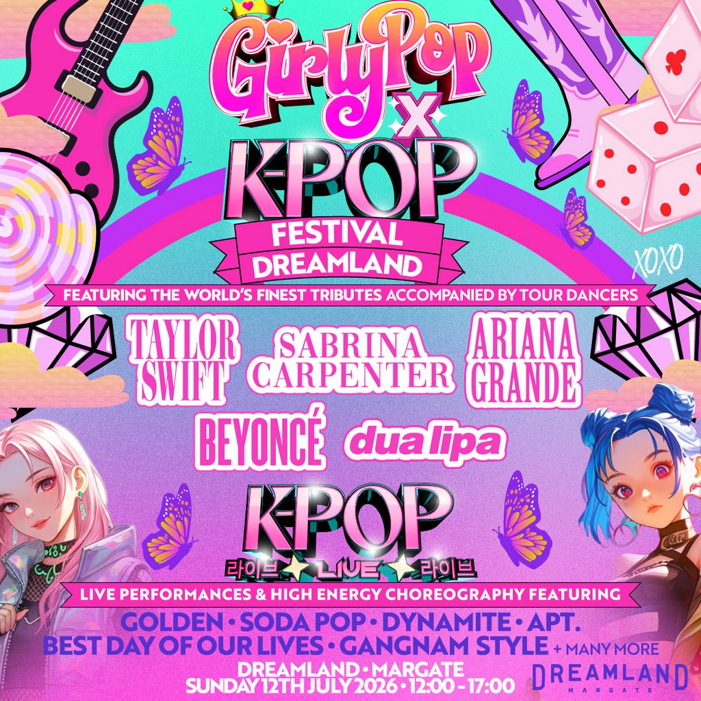 GirlyPop X K-Pop Festival | Dreamland, Margate