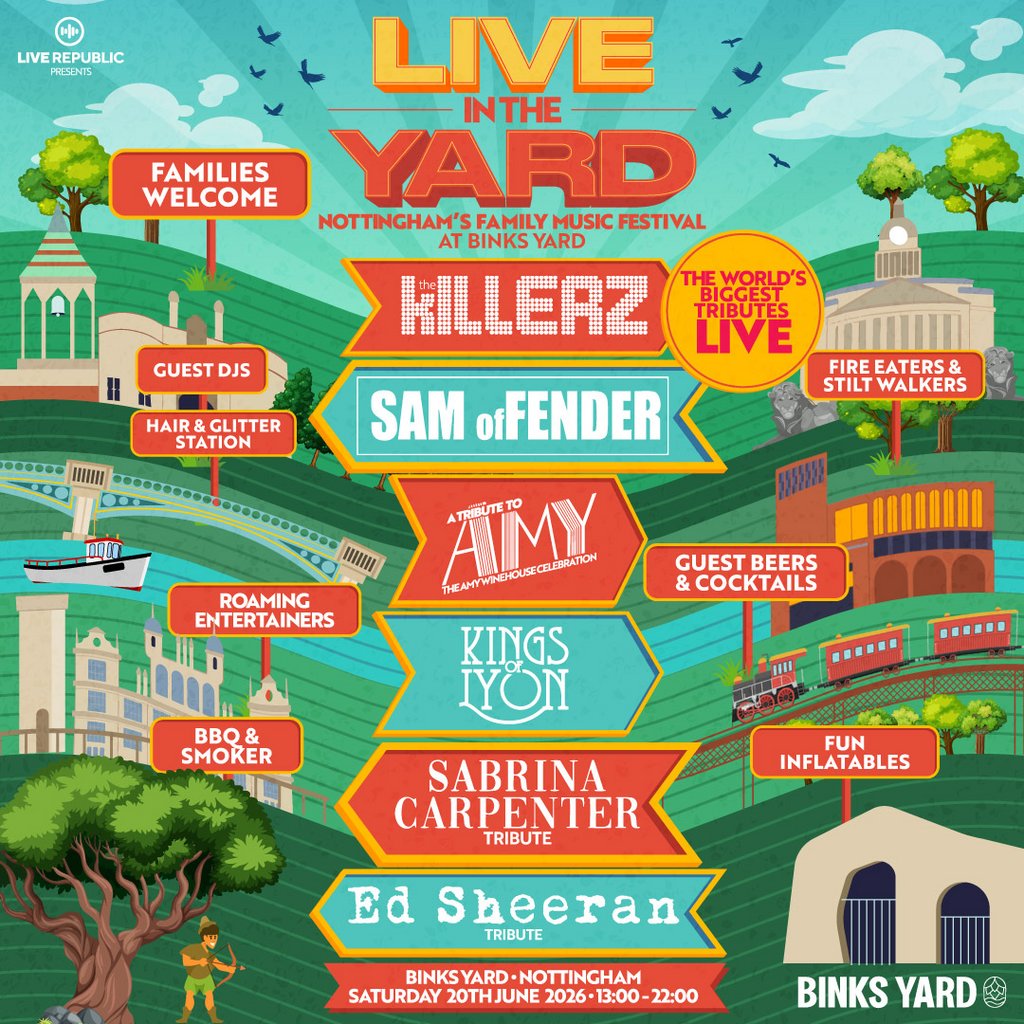 Live In The Yard Music Festival | Binks Yard
