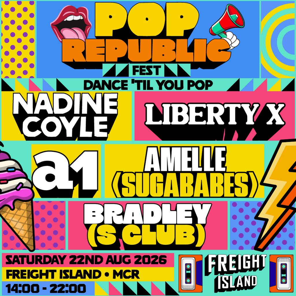 Pop Republic Fest | Freight Island, Manchester