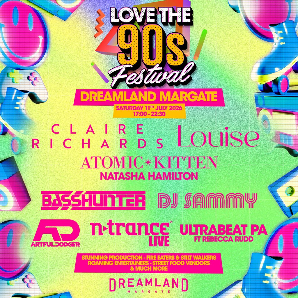 Love the 90s Festival | Dreamland, Margate