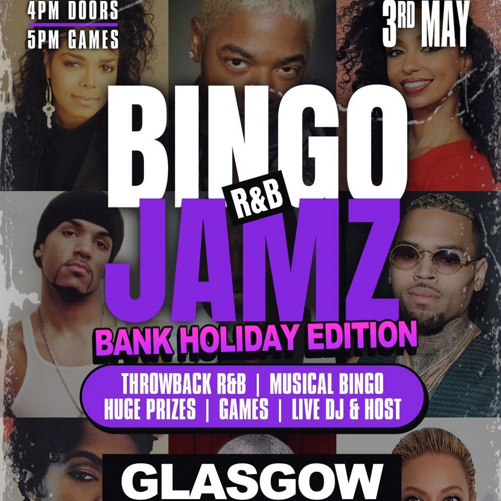 Bingo Jamz Glasgow  | 3rd May 2026