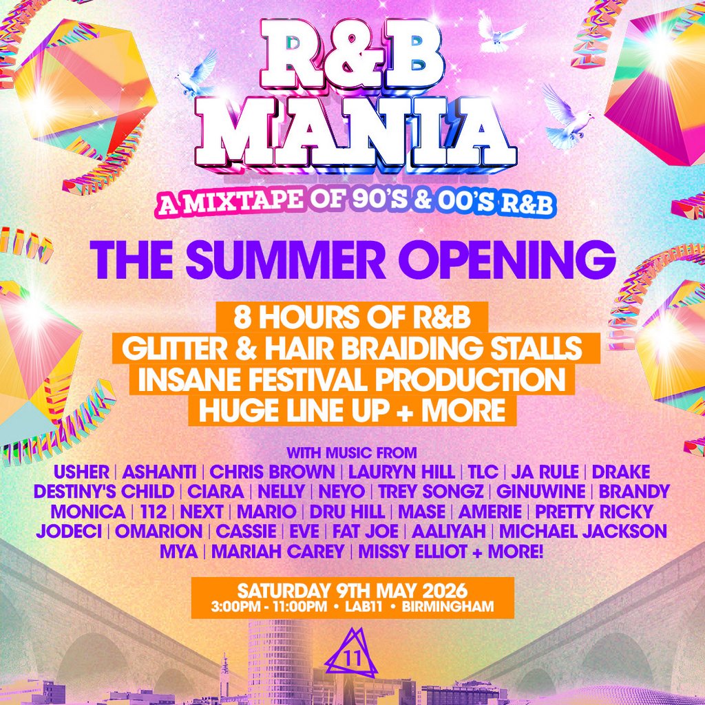RNB MANIA | Birmingham, Under The Arches | R&B Fest