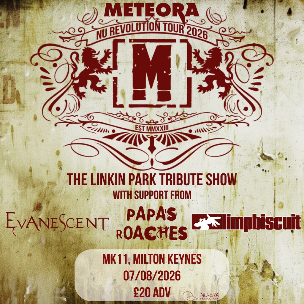 Meteora Linkin Park | Nu-Revolution Tour | MK11 MILTON KEYNES