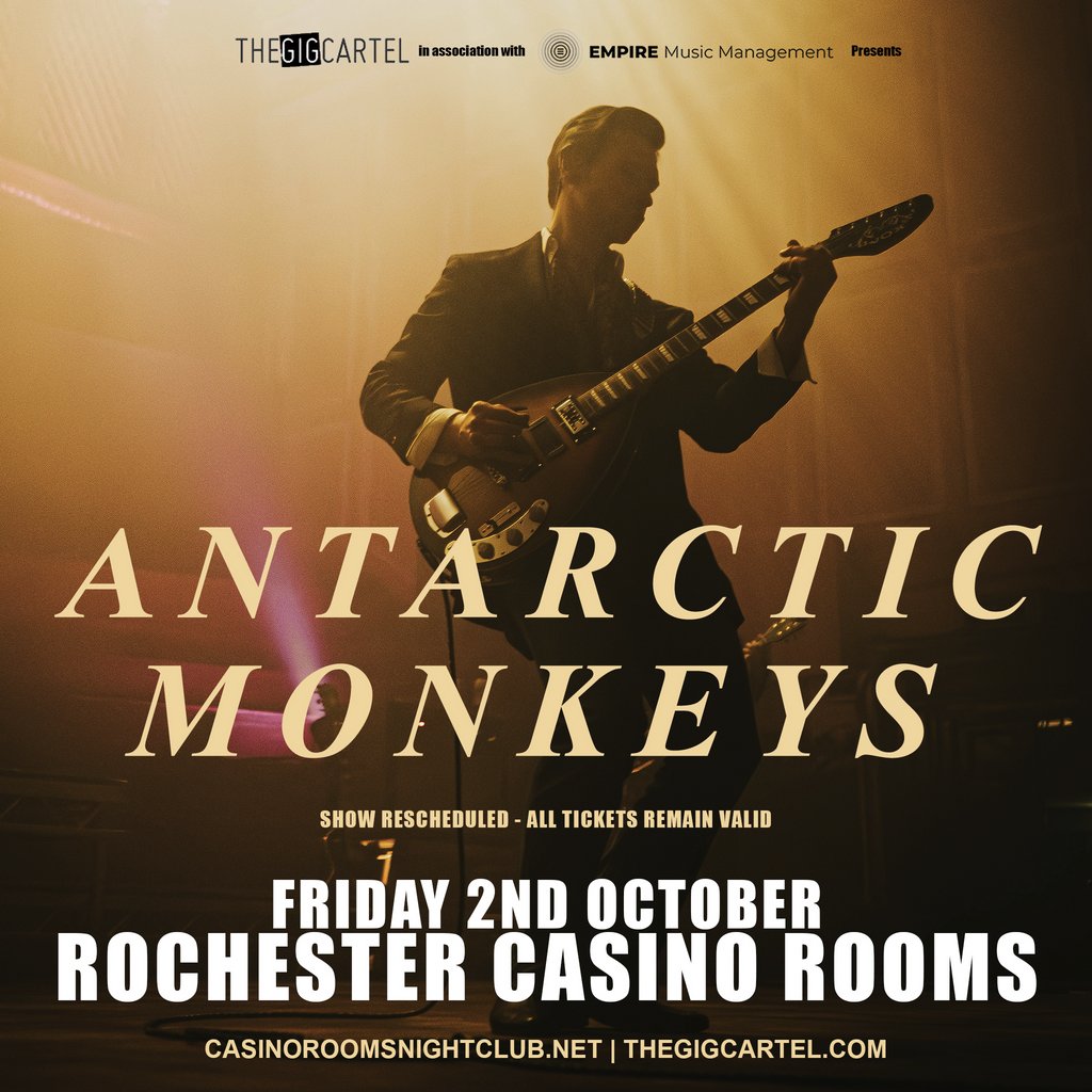 Antarctic Monkeys 2026 Tour - Friday 2nd October 2026