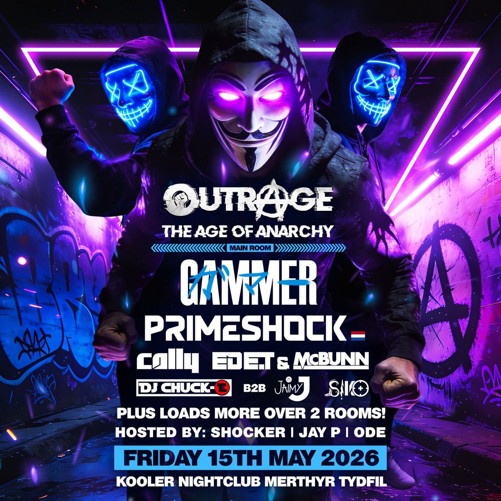 Outrage 'The Age of Anarchy' Ft. Gammer & Primeshock + More