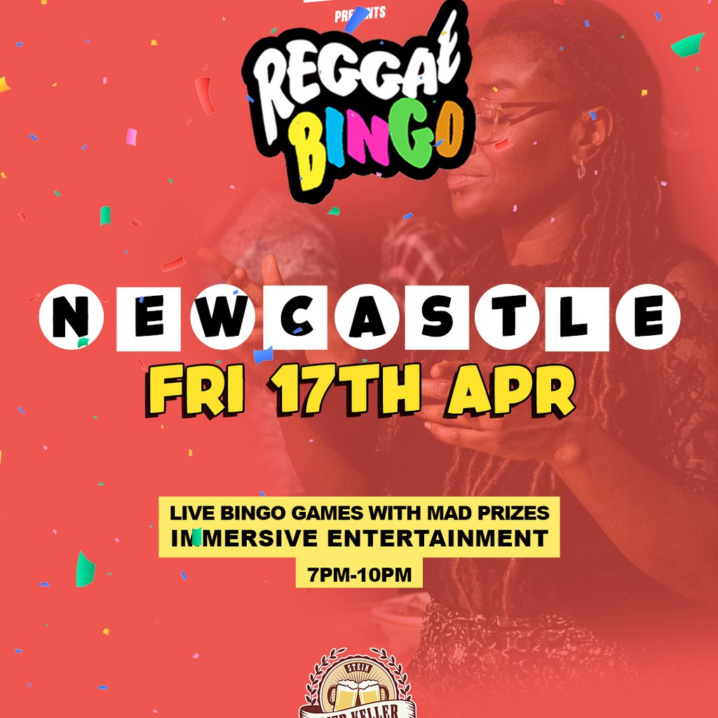 Reggae Bingo - Newcastle - Fri 17th Apr