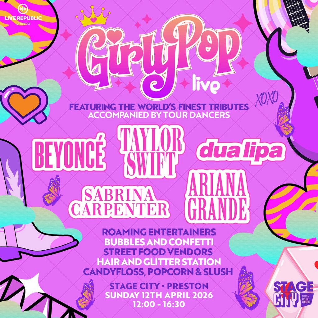 GirlyPop Live | Stage City, Preston