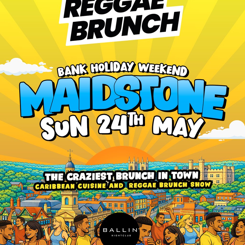 The Reggae Brunch - MAIDSTONE - Sun 24th May
