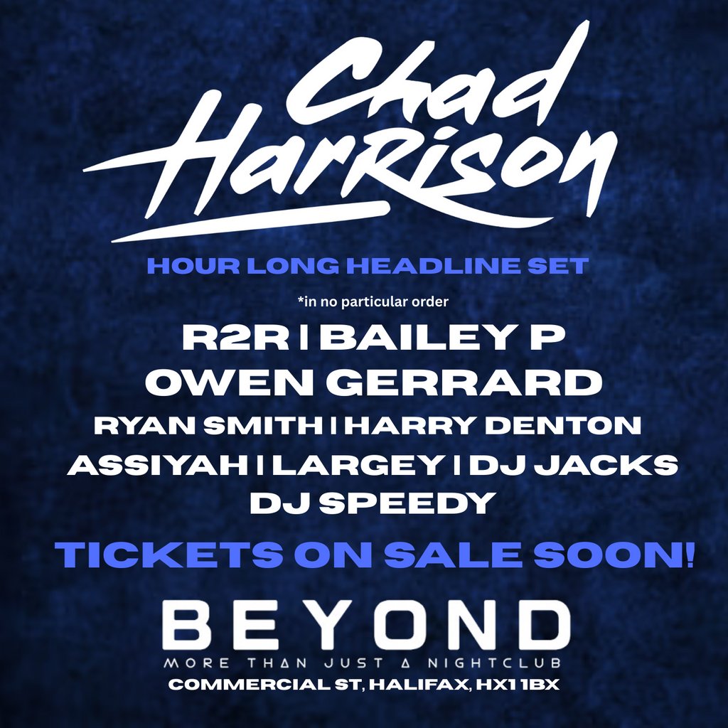 Locked Into The Bassline (Halifax) ft Chad Harrison & More