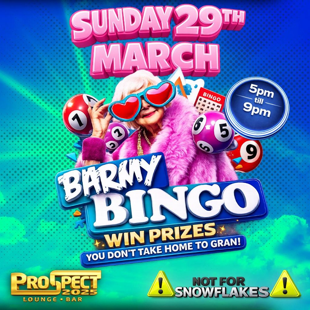 Barmy Bingo