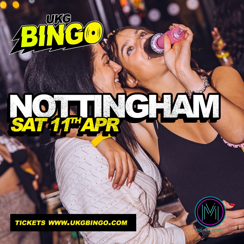 UKG Bingo Sat 11th April Nottingham