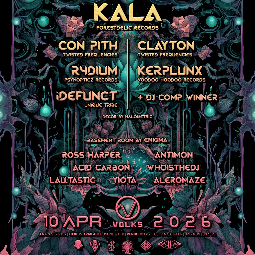 TWISTED FREQUENCIES present KALA - Forestdelic Records