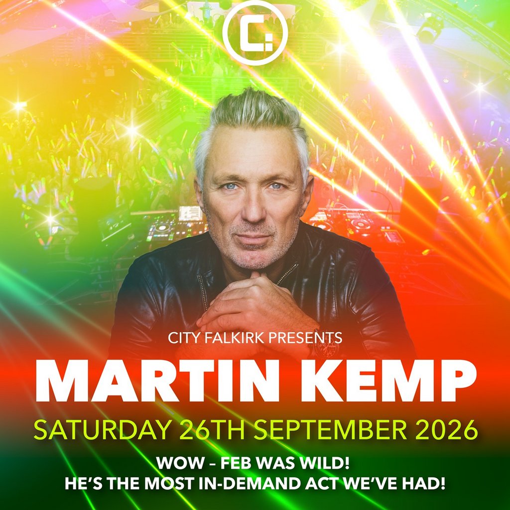 Martin Kemp: Back to City for the ultimate 80's DJ set