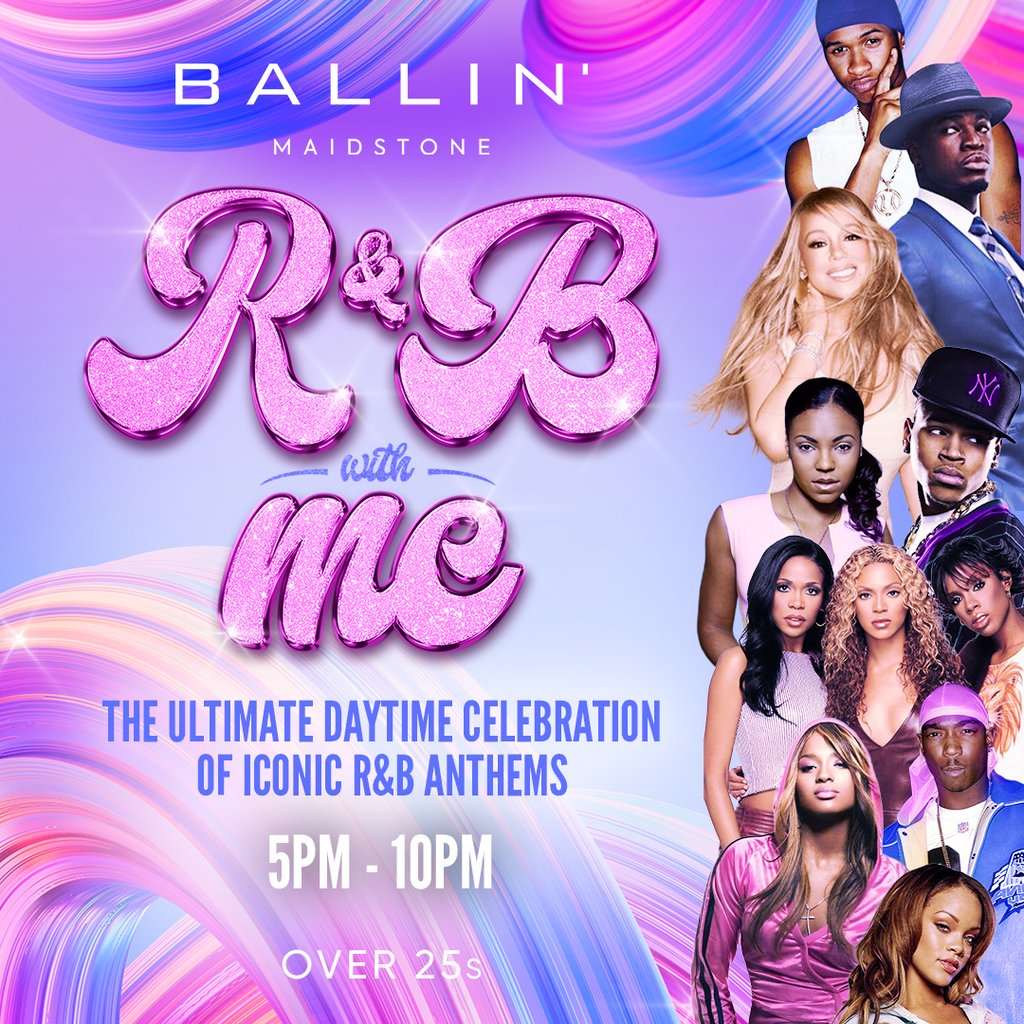 R&B With Me - Over 25s Daytime Festival