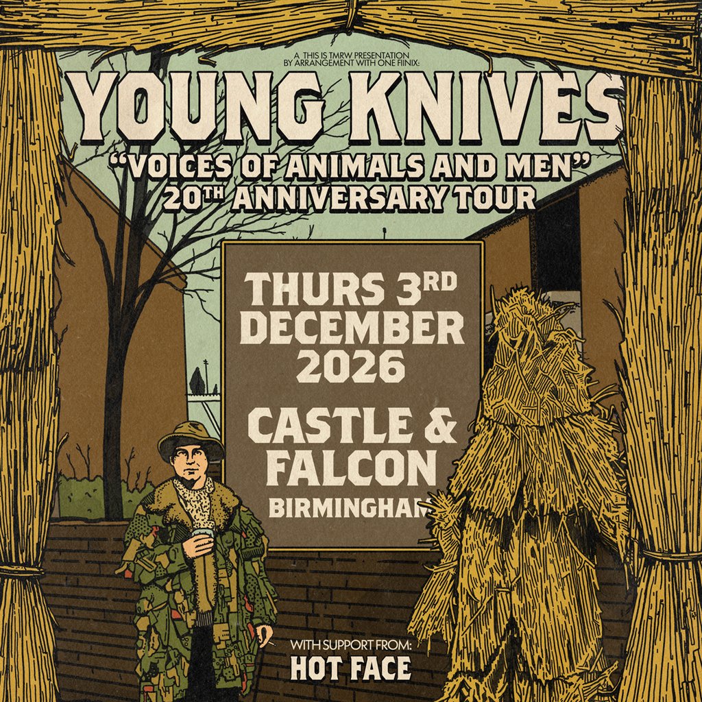 Young Knives - "Voices of Animals & Men" 20th Anniversary Tour
