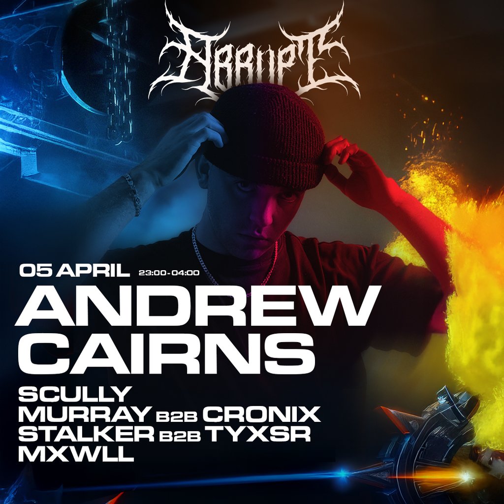 ABRUPT presents ANDREW CAIRNS