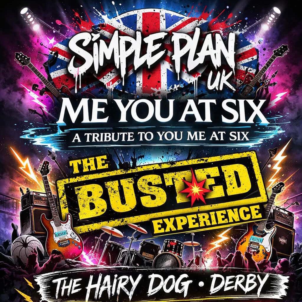 Simple Plan UK + Me You at Six + The Busted Experience