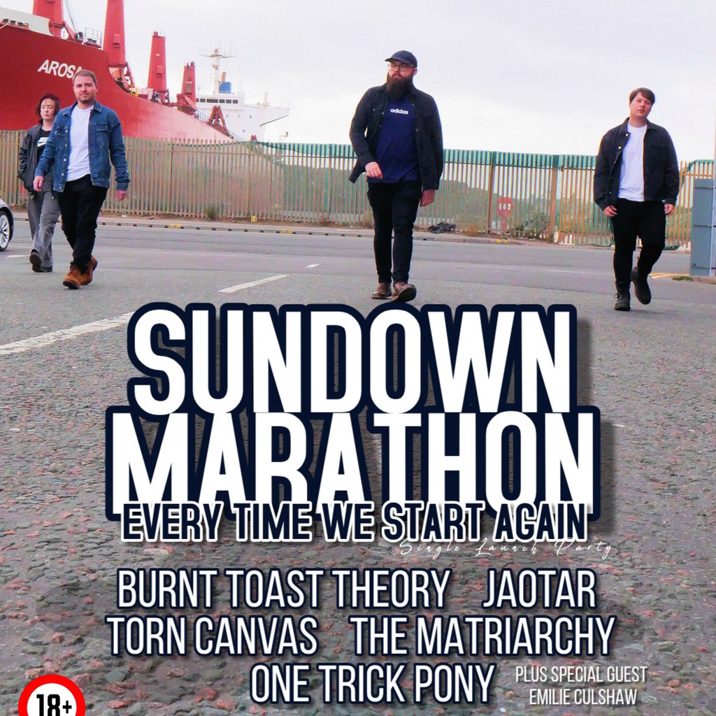 Sundown Marathon Every Time We Start Again Single Launch