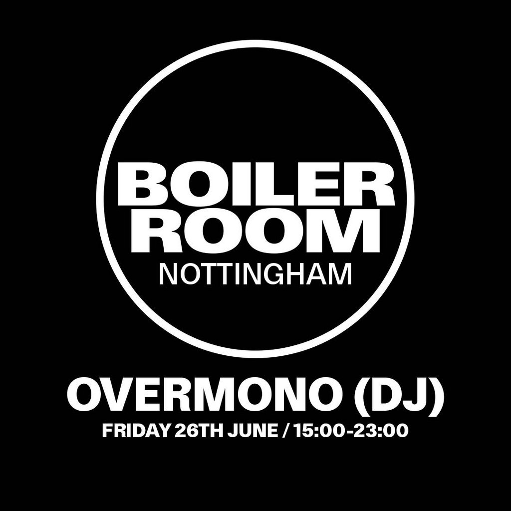 OVERMONO | Boiler Room & Groovebox at Colwick Park