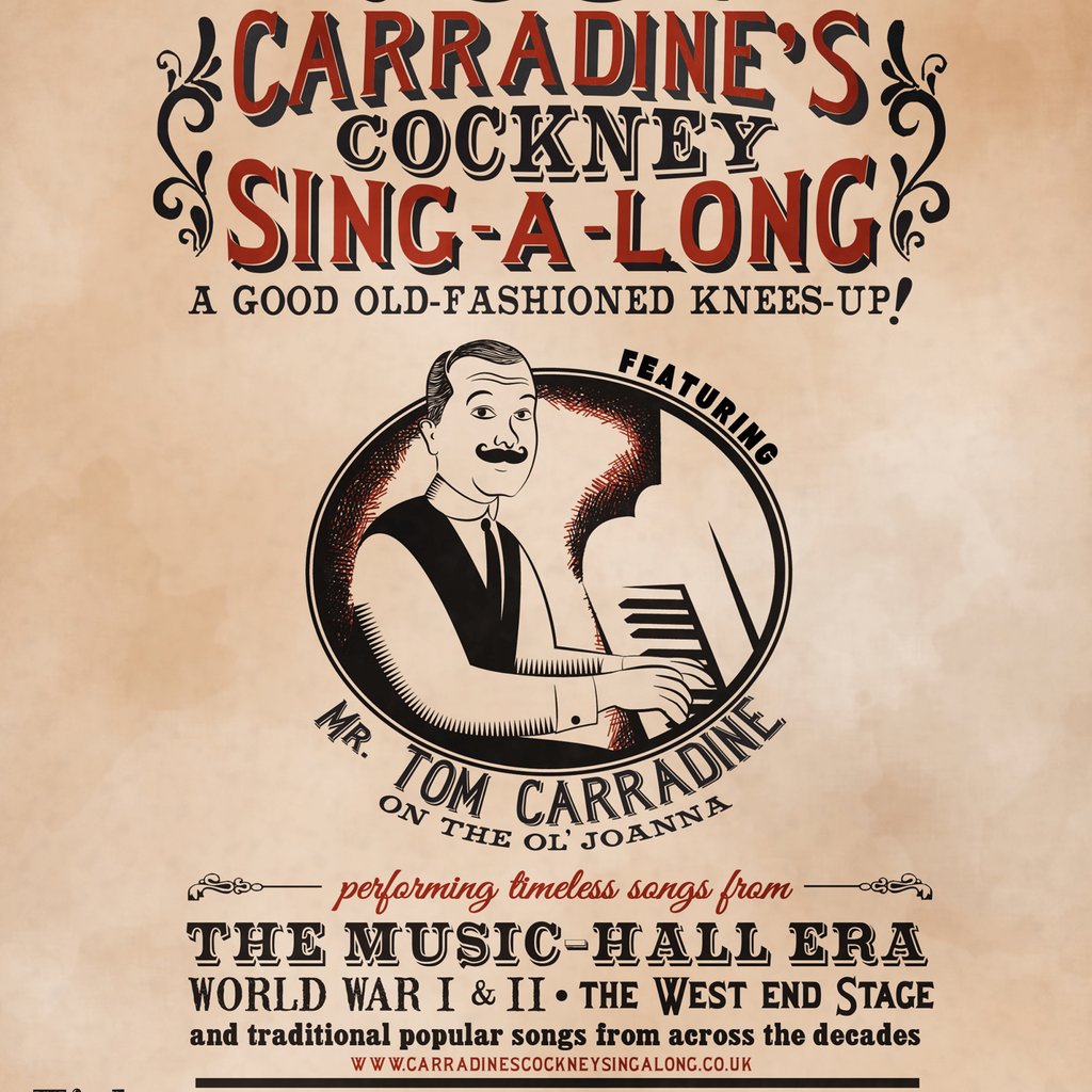 Tom Carradines Cockney, Wartime Singalong!