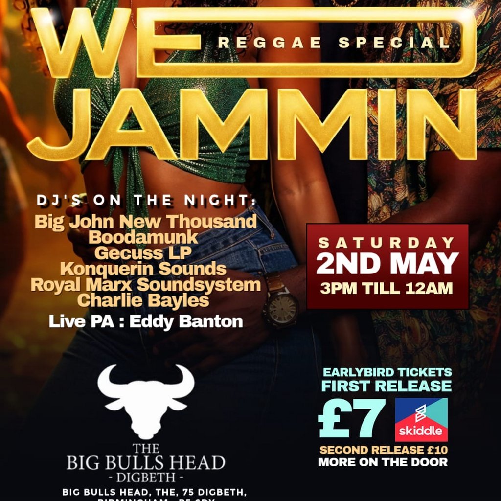 We Jamming       (ALL Day Reggae Event )