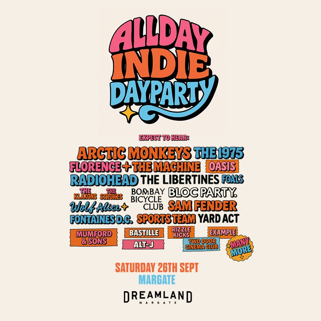 Allday Indie Indoor Festival - Margate