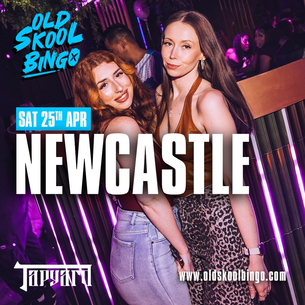 Old Skool Bingo Sat 25th April Newcastle