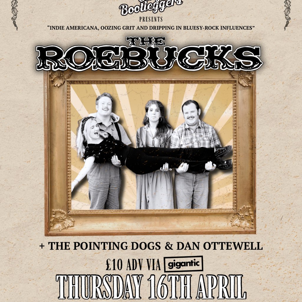 The Roebuck, The Pointing Dogs + Dan Ottewell