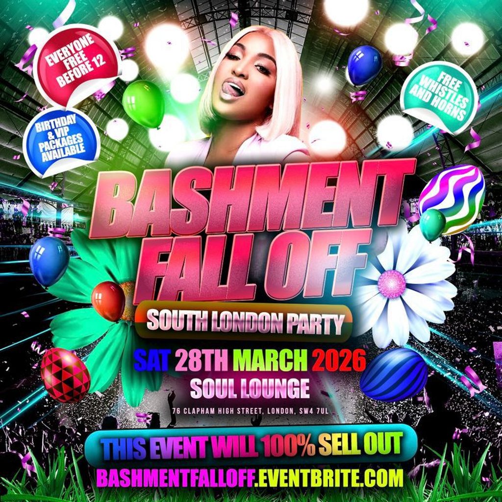 Bashment Fall Off - Everyone Free Before 12AM
