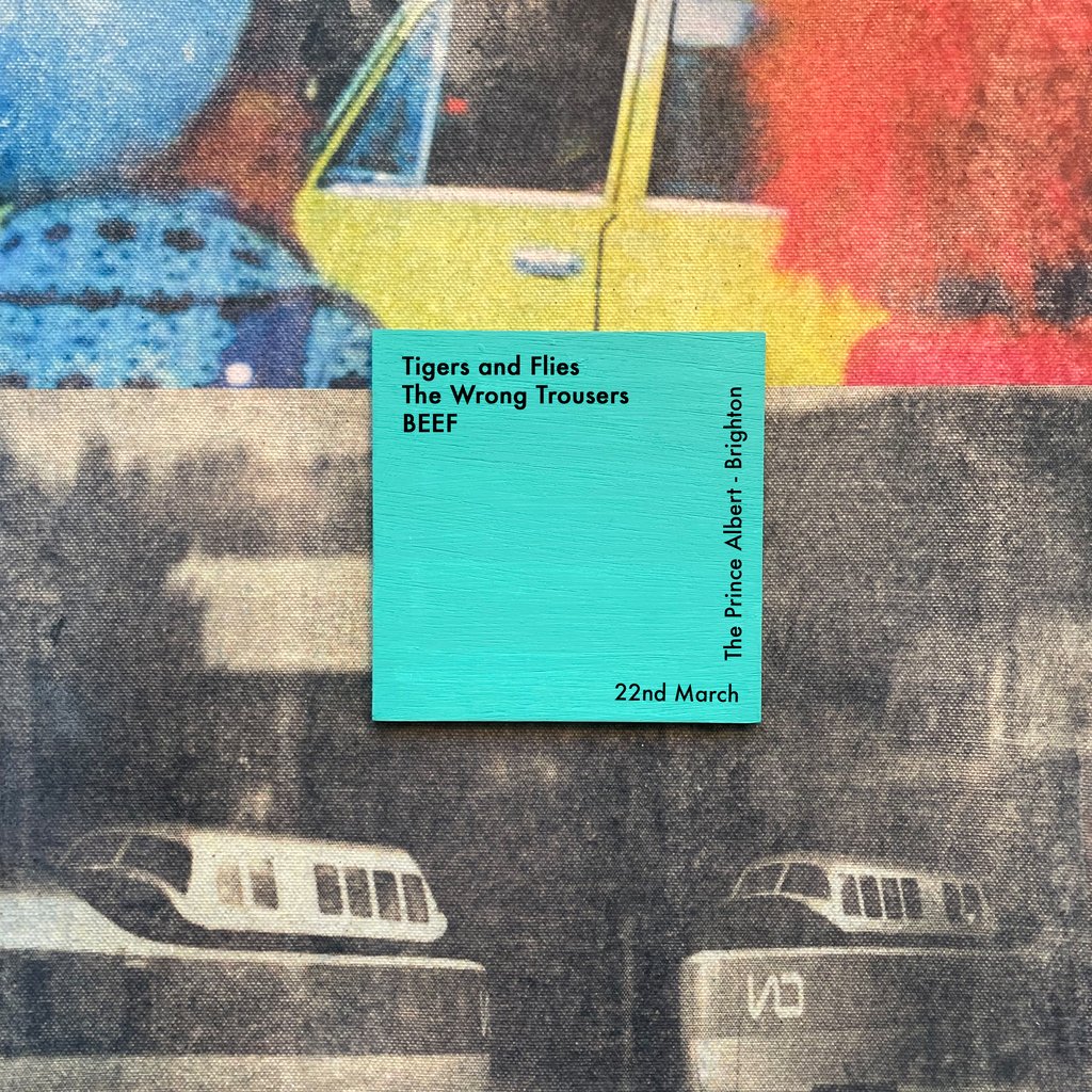 Tigers and Flies LP Fundraiser w/ The Wrong Trousers + BEEF